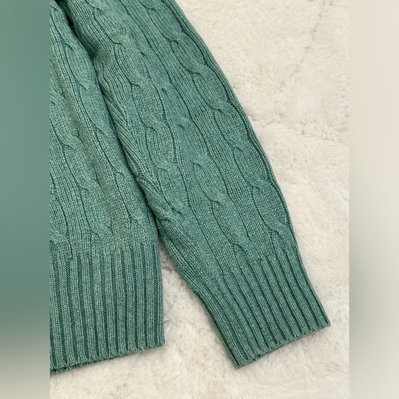 Ralph Lauren Polo seafoam green 100% silk sweater excellent condition M medium - Picture 12 of 12